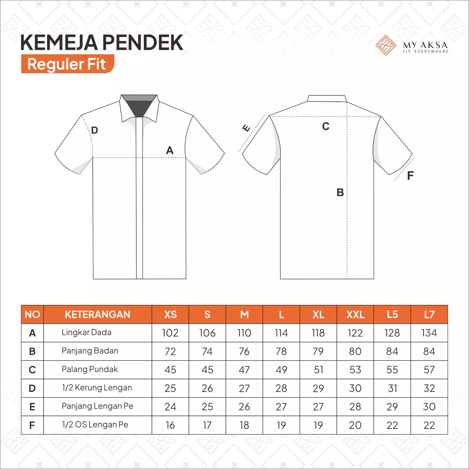 My Aksa Batik Pria Kemeja Pendek Hector