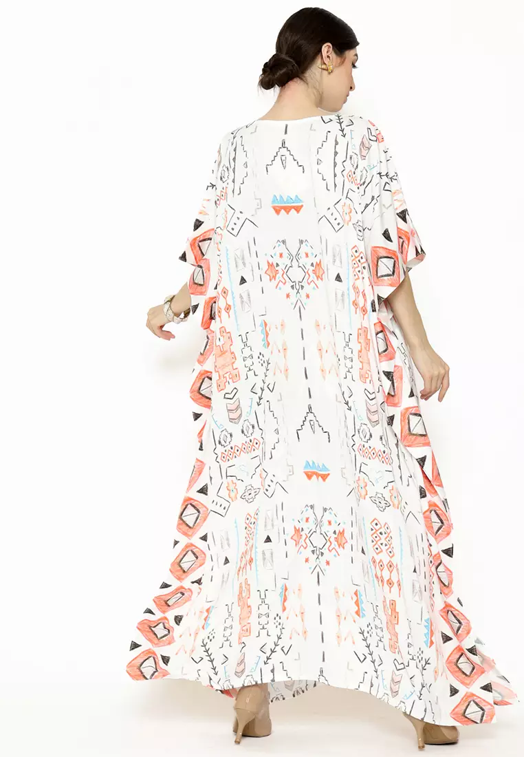 Kanzi Exclusive Short Sleeve Kaftan