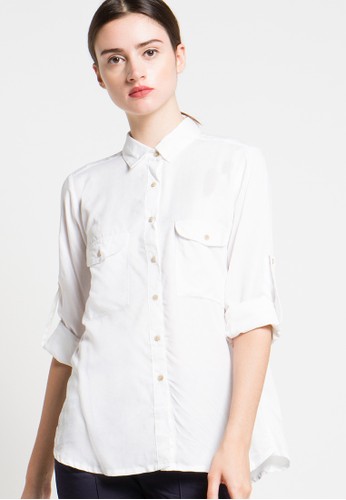 Rayon White Shirt
