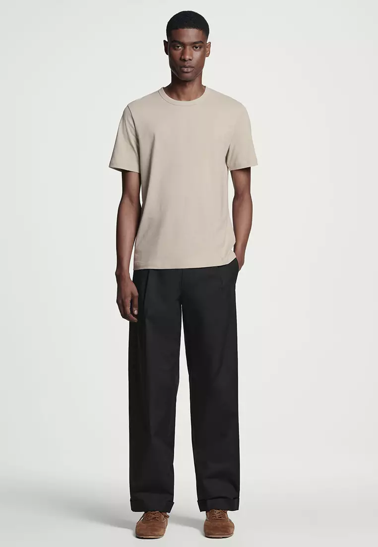 Regular Brushed-Cotton T-Shirt