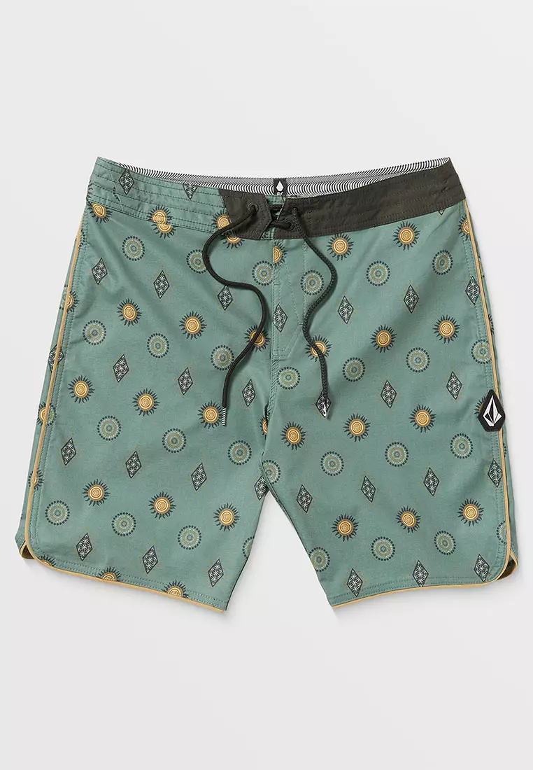 MBS MISTER FIB SCLP STONEY 19 BOARDSHORTS LIGHT OLIVE