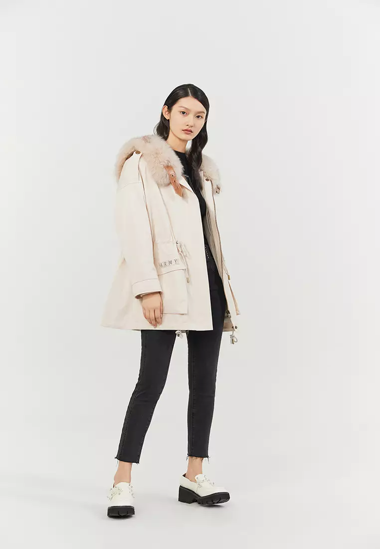 Jasseur slim parka discount coat