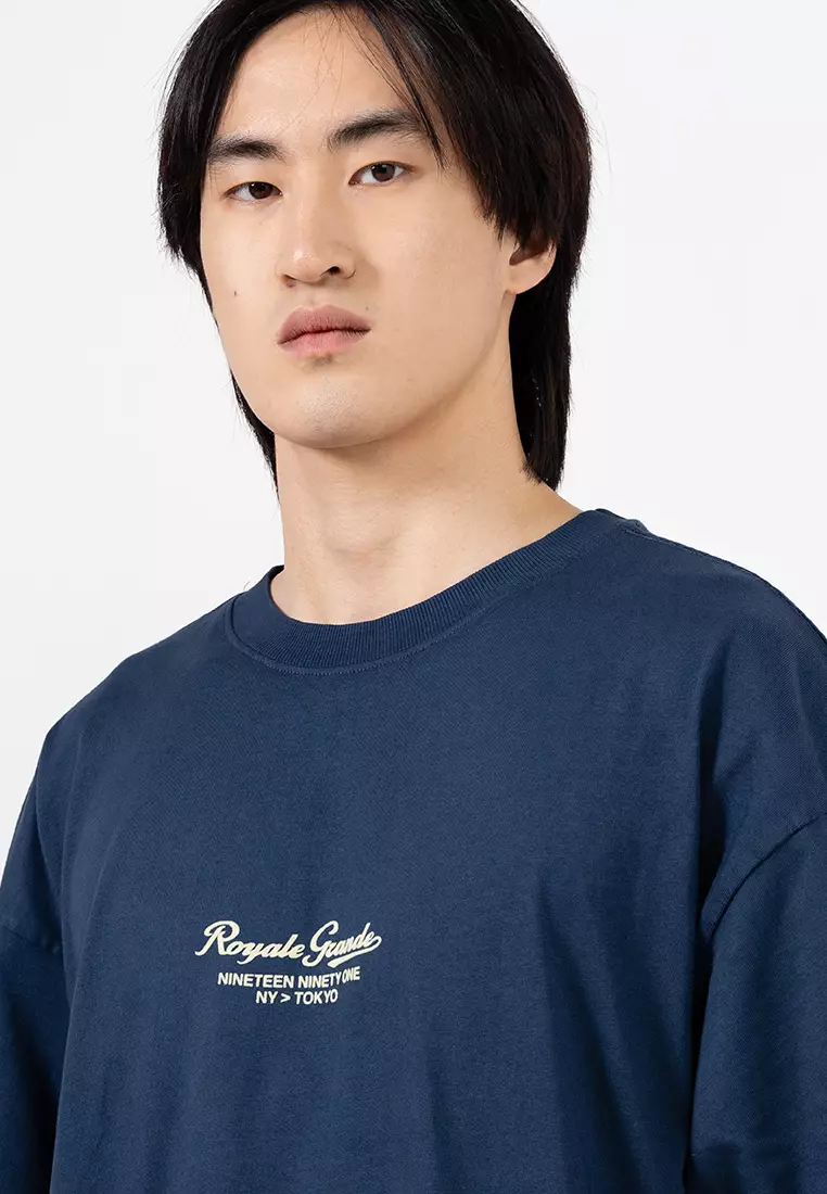 Box Fit Text T-Shirt