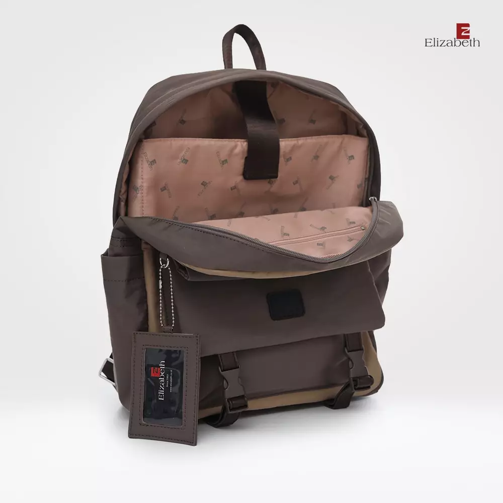Tas Ransel Wanita Elizabeth Backpack 0055-5701 Dark Khaki