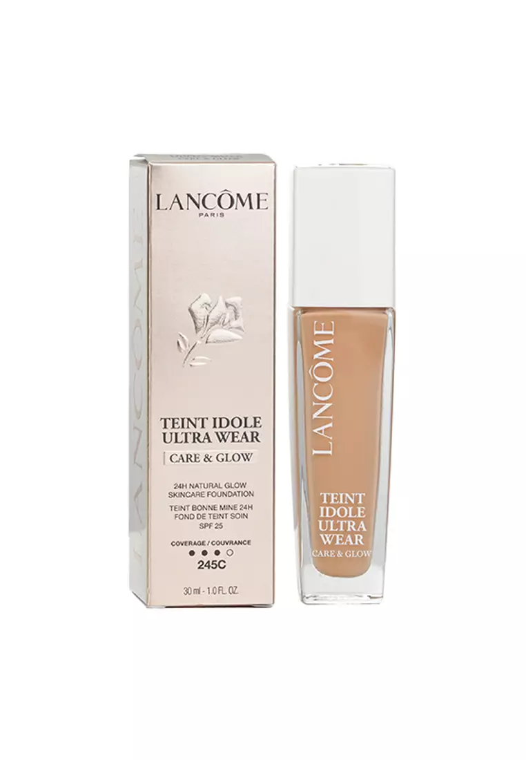 LANCOME - Teint Idole Ultra Wear Care & Glow Foundation - # 245C 30ml/1oz