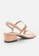 Benitz orange Benitz Women Double Strap Block Heels sandal 269F2SH6044CC7GS_3