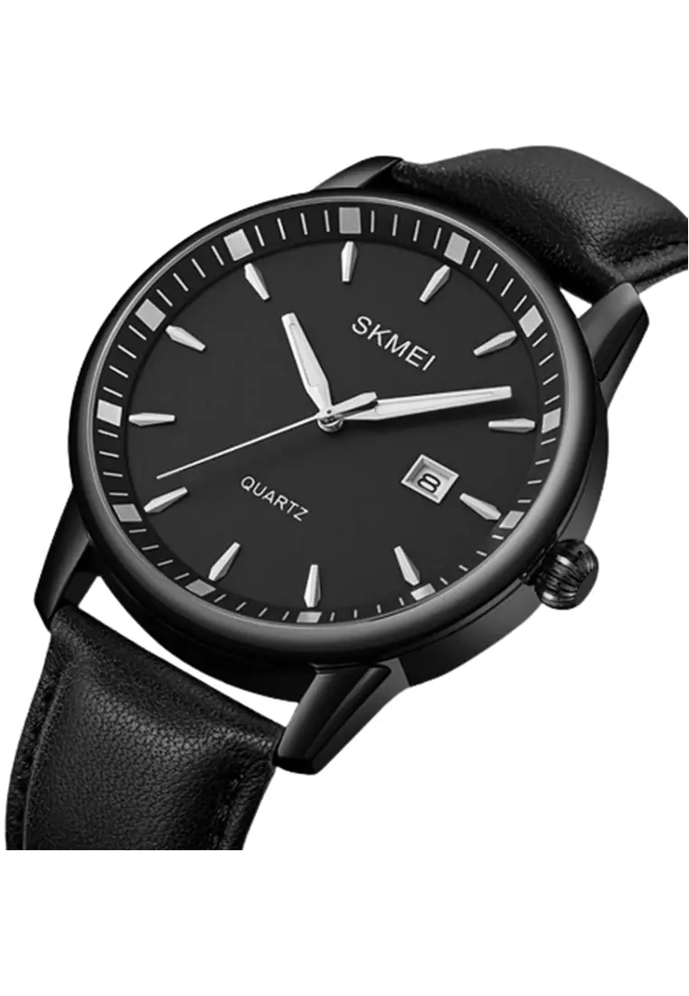 Jam Tangan Pria Analog Waterproof Strap Tali Material PU Leather DV48 ORIGINAL