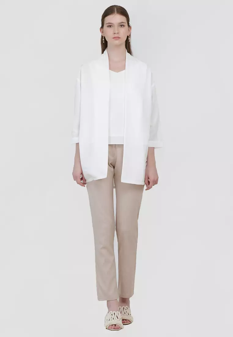 Blake Loose Outer in White