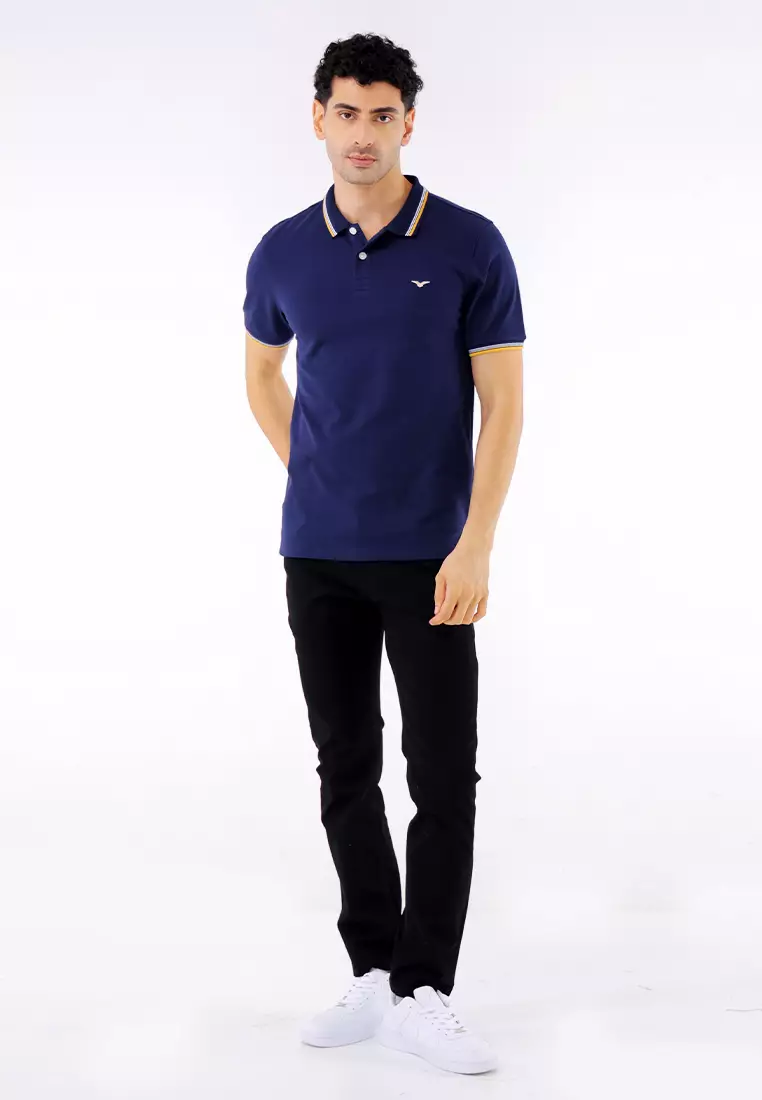 Cvc Collared Shirt Pique