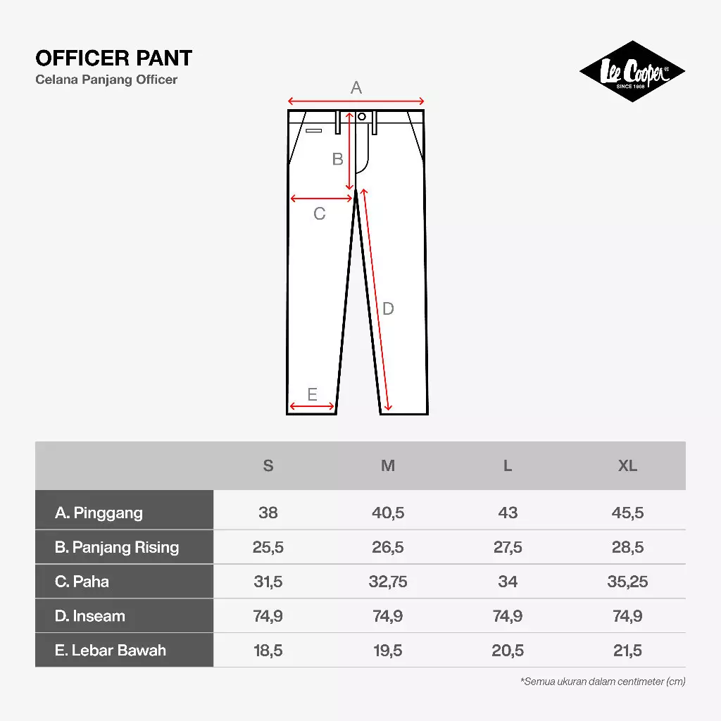 lee cooper pants price