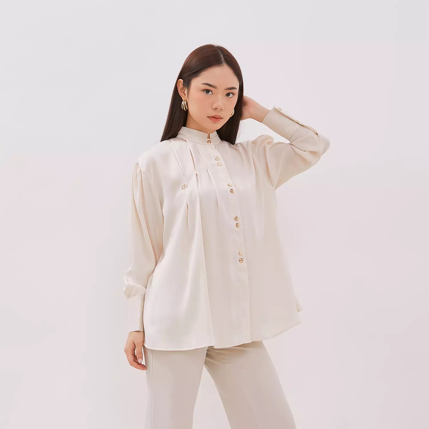 Chanté - Gilma Shirt in Ivory