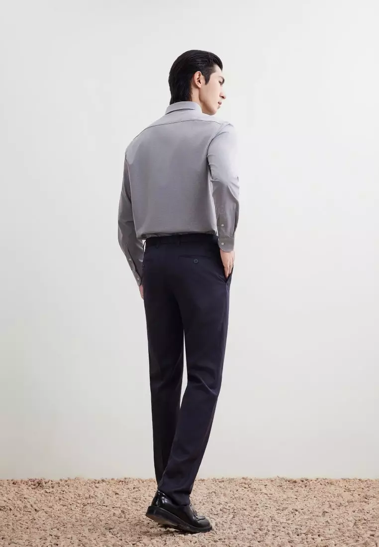 G2000 Sweat Wicking Smart Fit Twill Suit Pants with Elastic Waist Band