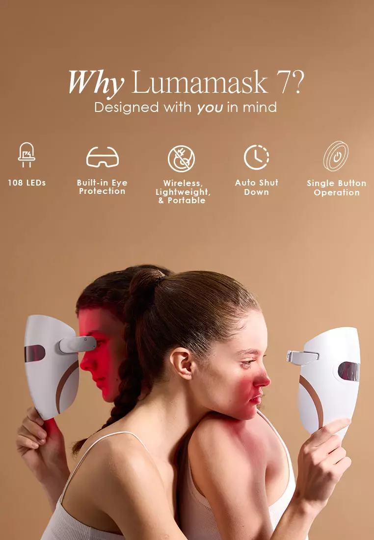 Lumamask 7 | LED Light Therapy Face Mask