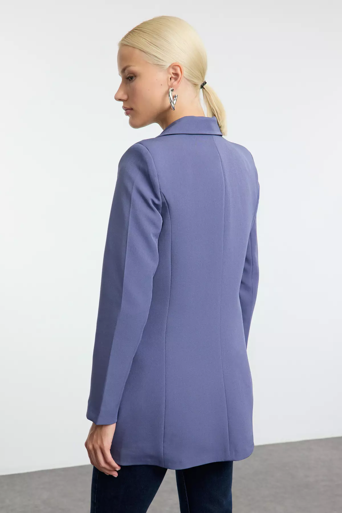 Double Breasted Blazer Jacket