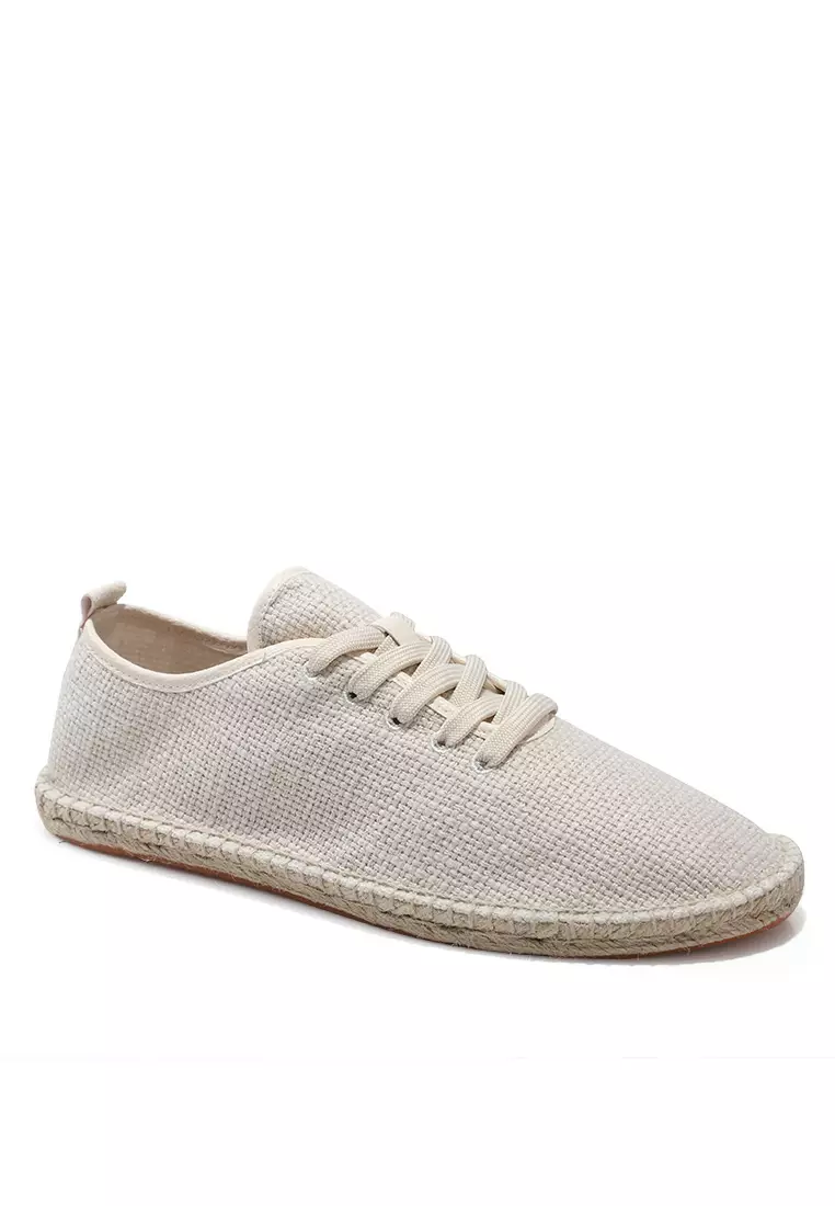 Mens espadrilles with laces outlet
