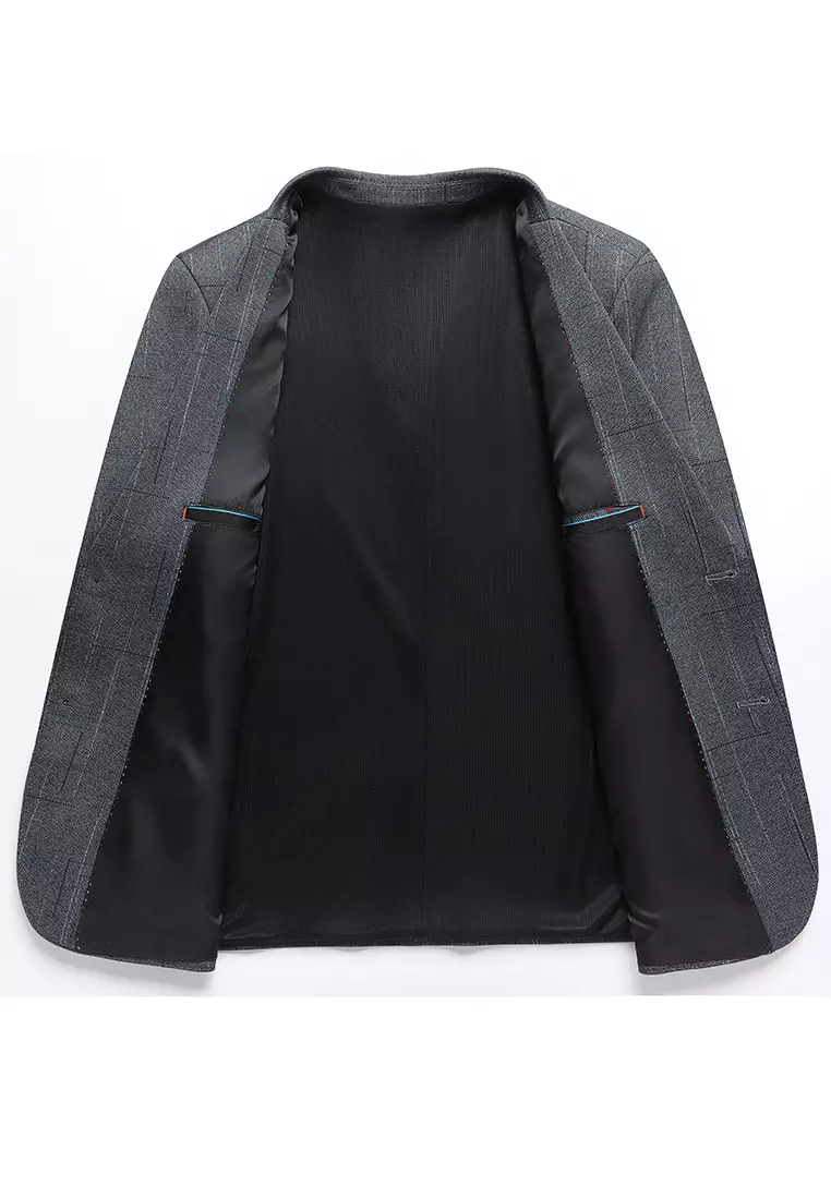 Non Iron Texture Suit Jacket LB6671