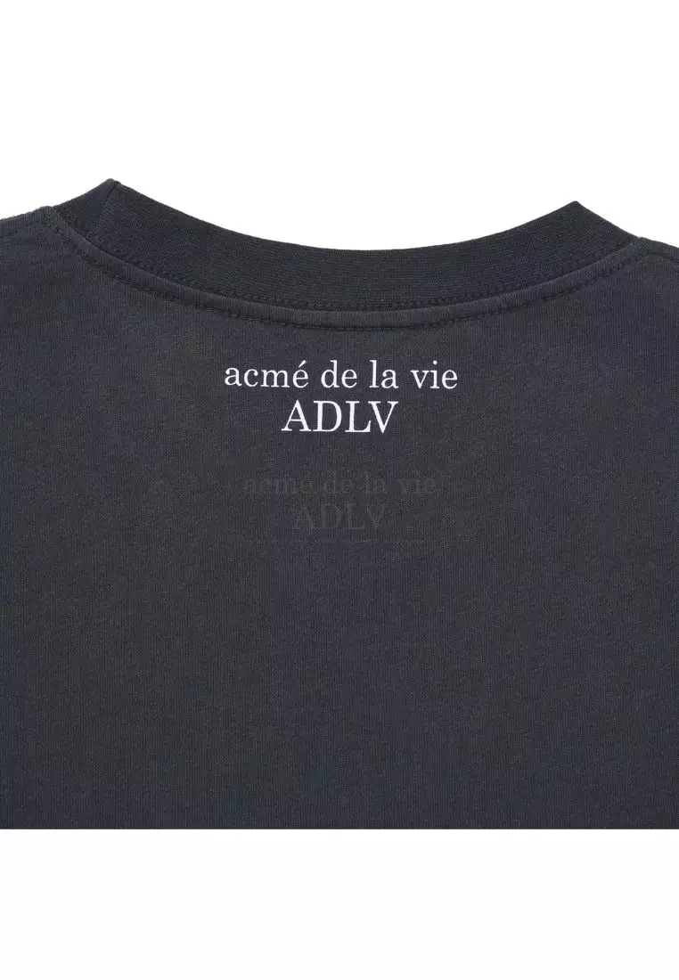 acmé de la vie] METAL BEAR SHORT SLEEVE T-SHIRT BLACK - 아크메드라비