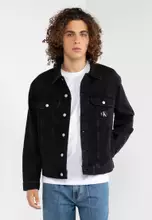 Red calvin clearance klein denim jacket