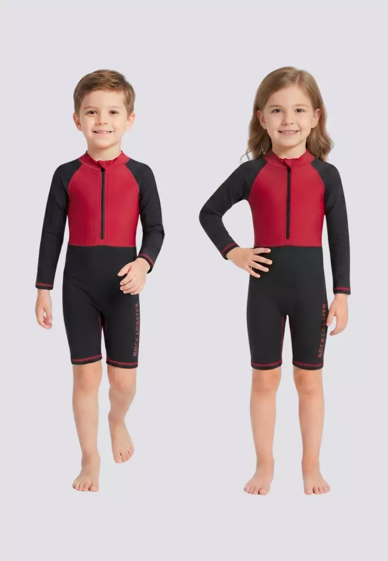 ROCKLOBSTER Rainbow Blast Bodysuit UPF 50 Protection Swimwear for Kids Girls Boys Unisex