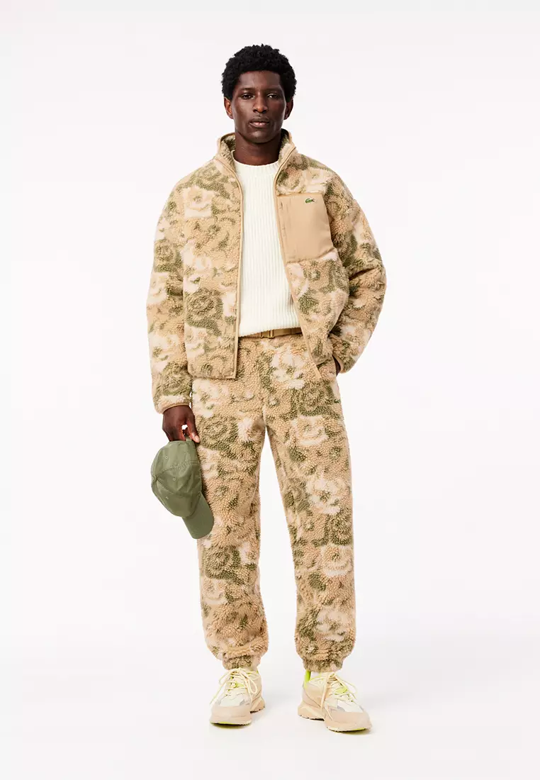 Floral Sherpa Sweatpants