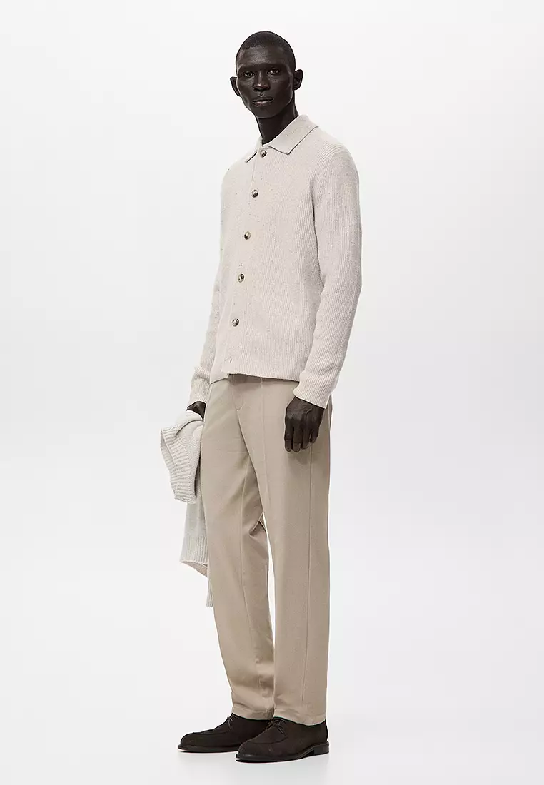 Ribbed Knit Cardigan