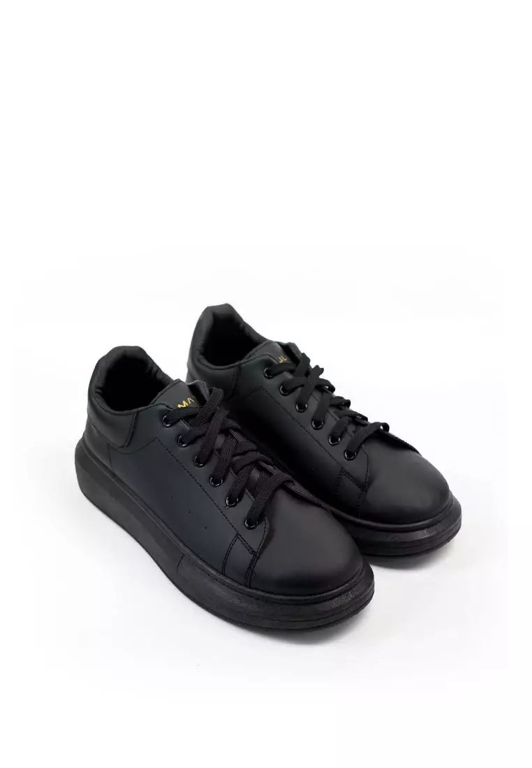 PAULMAY - Sepatu Sneakers Pria Wanita Orlando Black