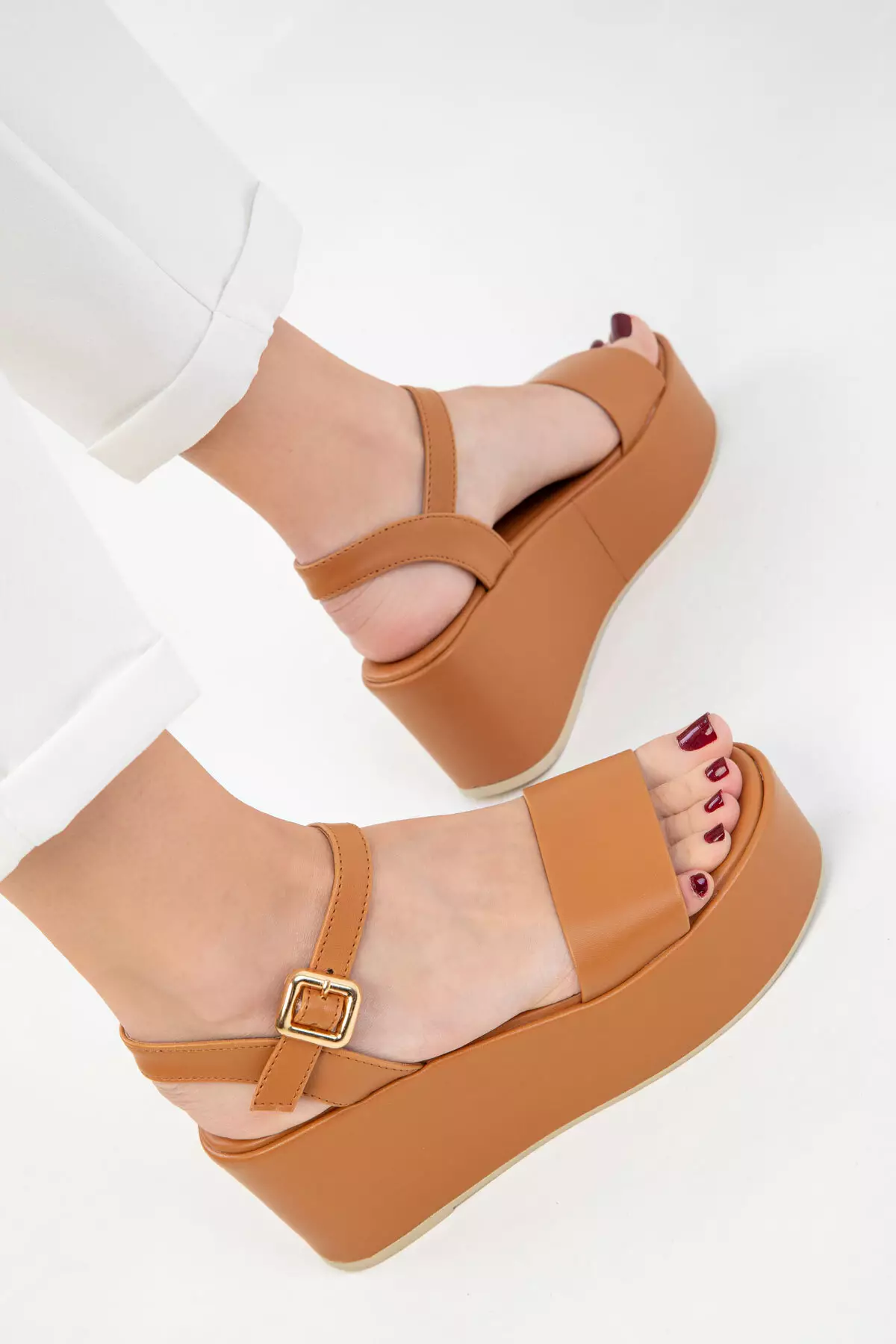 Tan Women's Sandals 20333