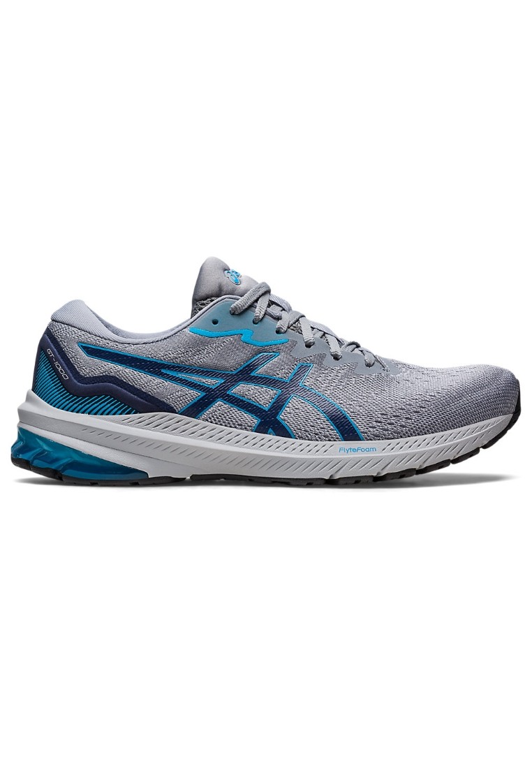 ASICS GT-1000 11 MEN RUNNING SHOES (GREY)