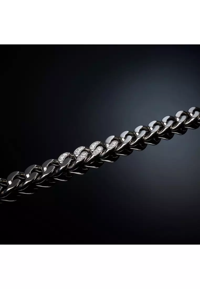 Chiara Ferragni Chain 170+25mm Silver Women's Bracelets J19AUW18