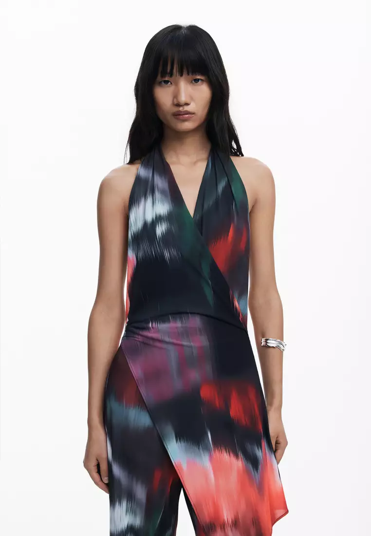 Open-back jumpsuit