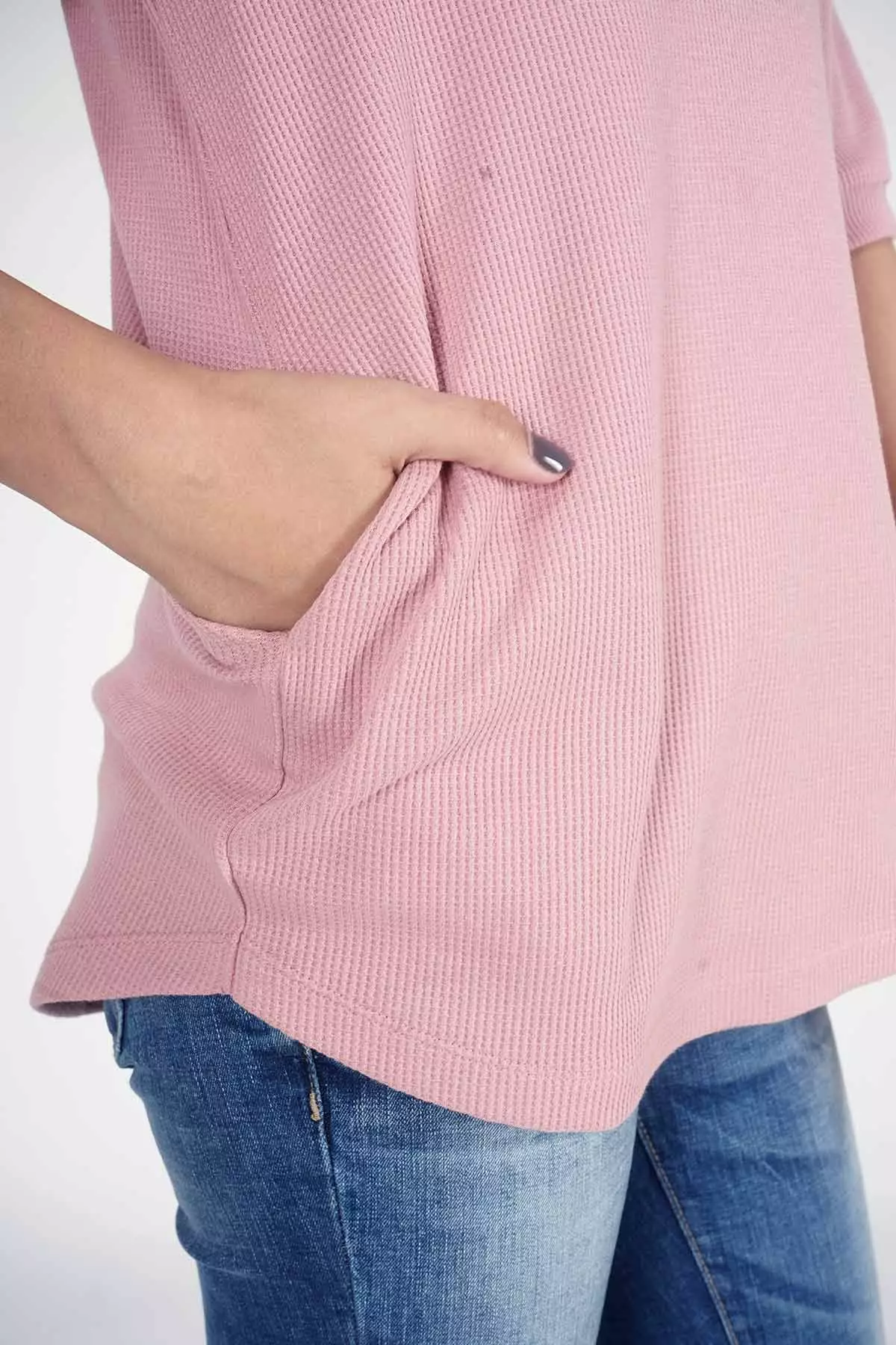 Kaos Wanita Elley Pink