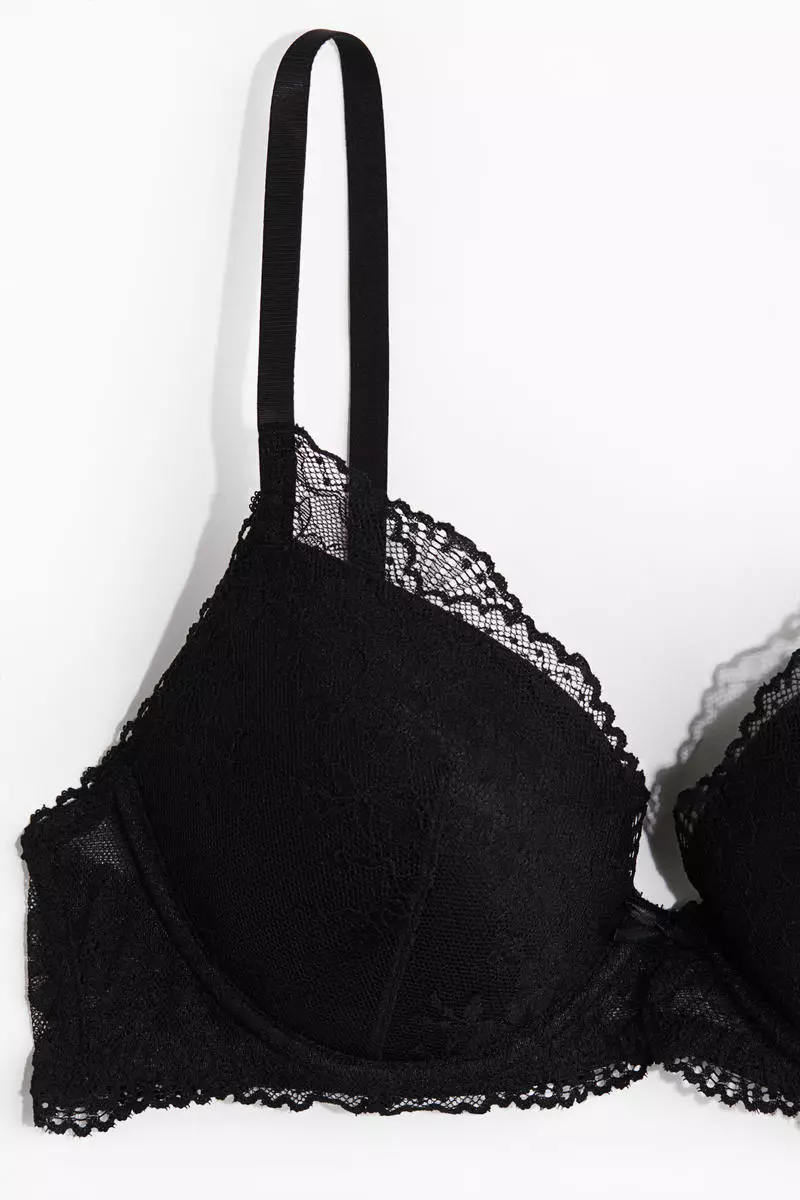 Lace push-up bra