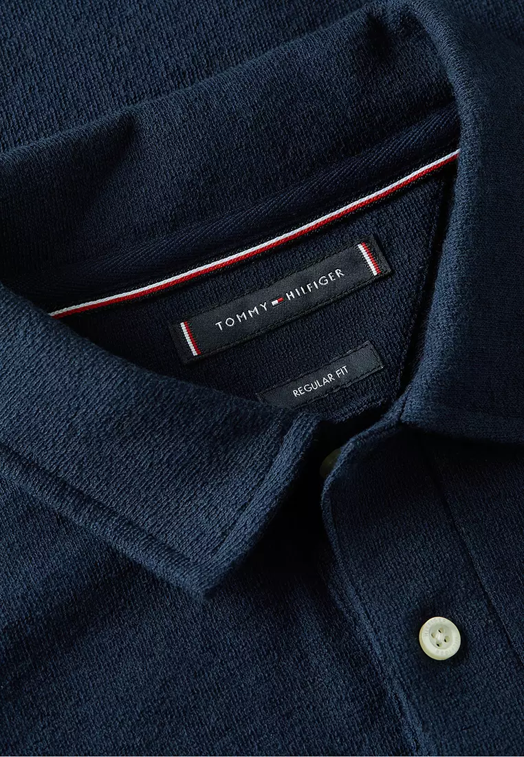 反向毛圈刺繡POLO恤 - TH Mainline