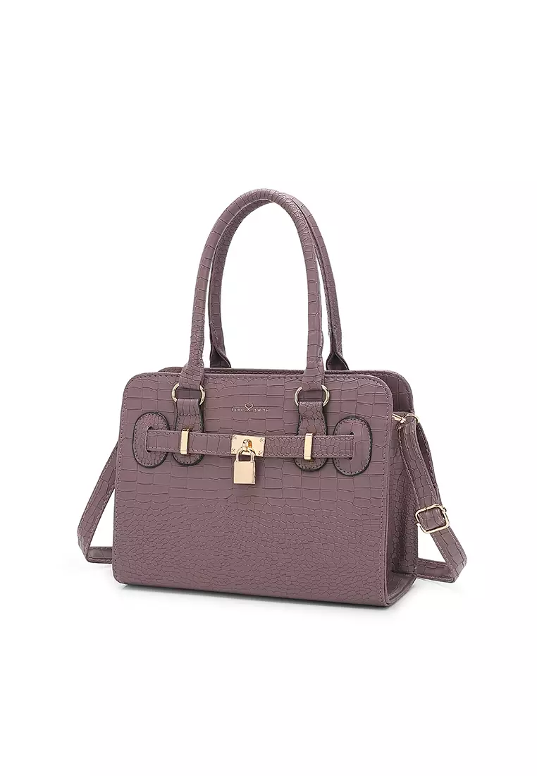 Women's Top Handle Bag / Sling Bag / Crossbody Bag / Shoulder Bag - Purple