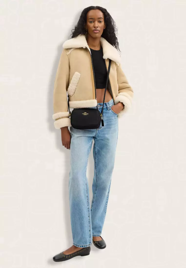 Coach Mini Jamie Camera Bag Black