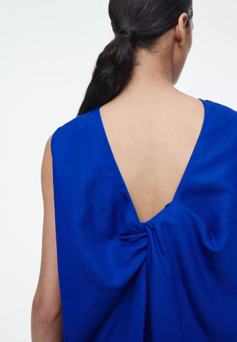Buy COS Twist-Detail Mini Dress 2025 Online | ZALORA