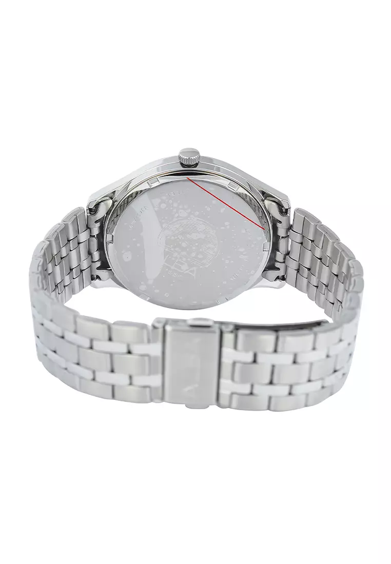 Alba Prestige AS9R33X1 Jam Tangan Analog Pria - Silver Blue - Stainless Steel