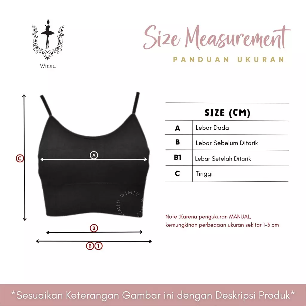 You’ve (YouHave) Tanktop Tali Spaghetti Tank Top Wanita Tali Tipis Busa Bra Sport Bra 100053