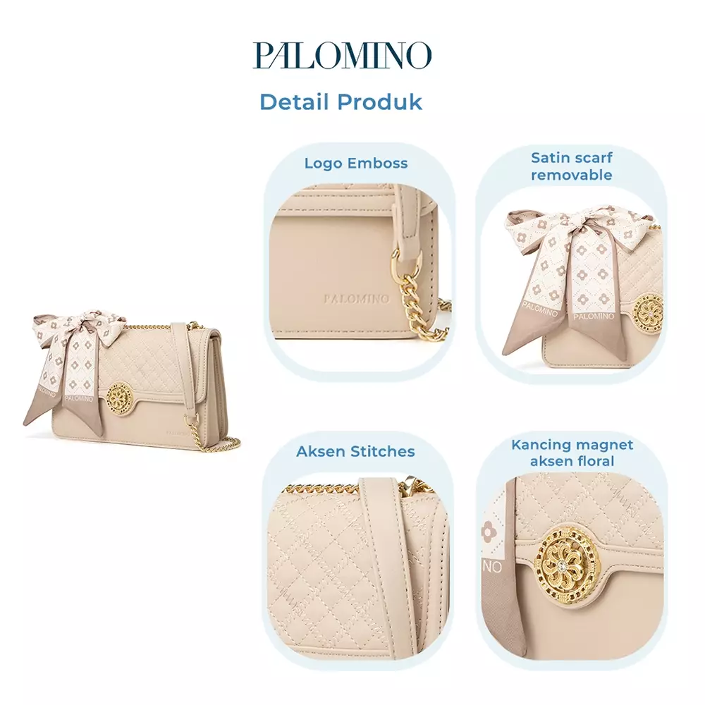 Palomino Melinda Slingbag Wanita Warna Maroon