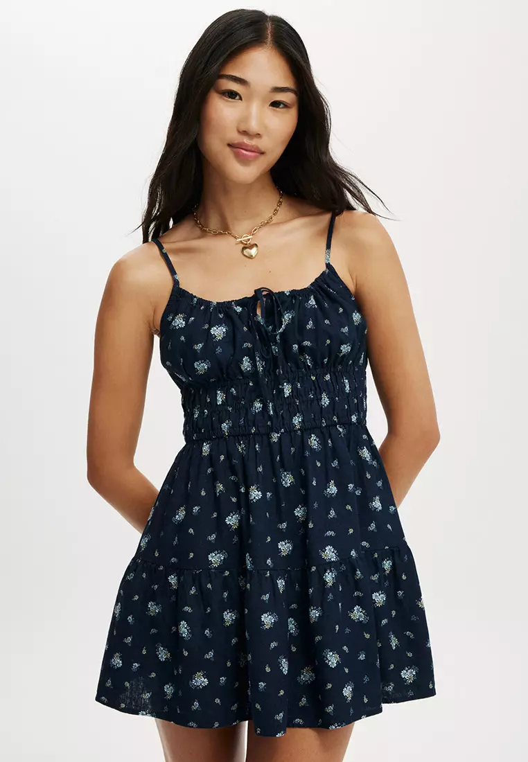 Haven Tiered Mini Dress