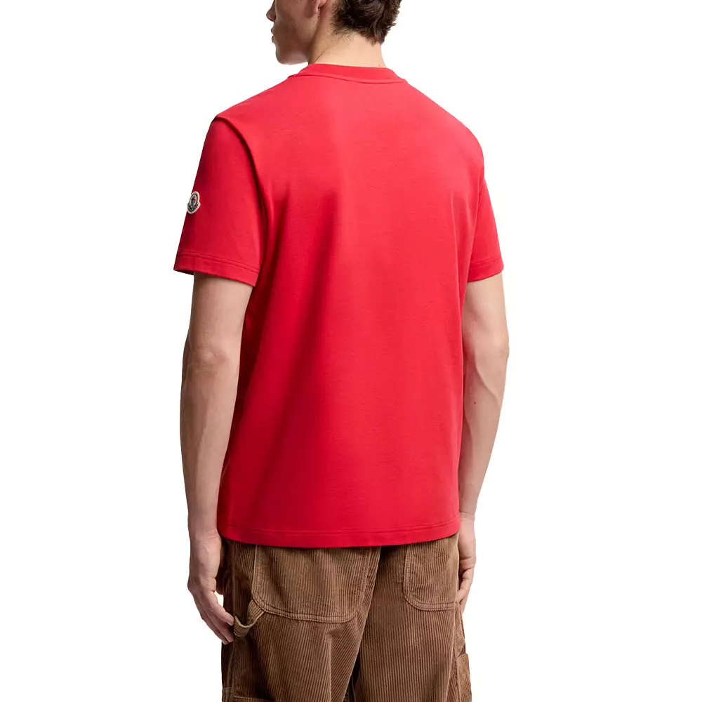 Classic Logo Cotton T-Shirt Red