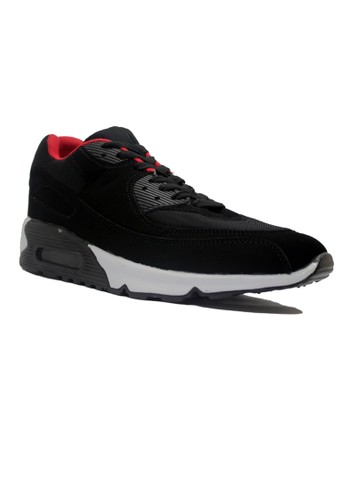 D-Island Shoes Sports Running England Air Black Red