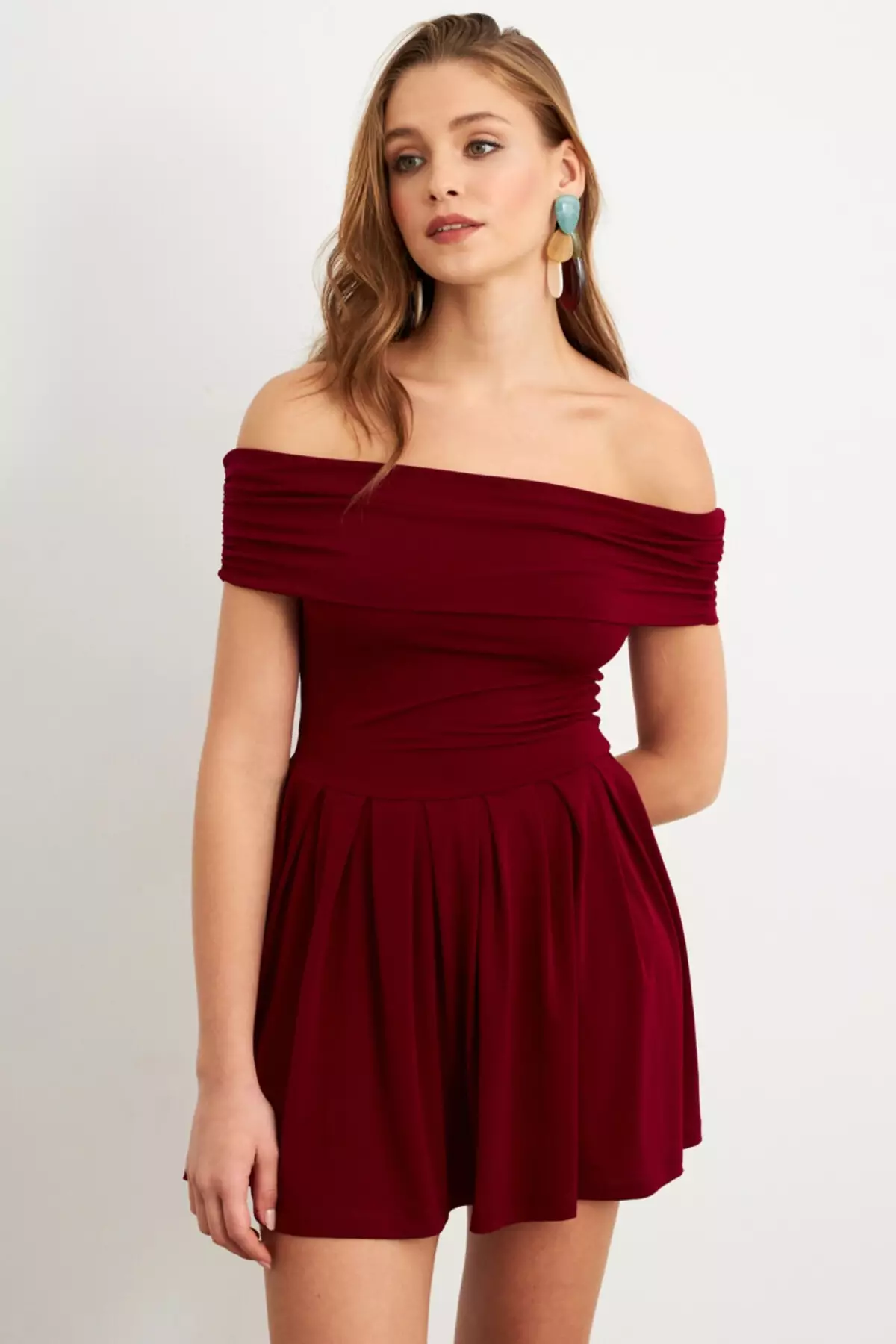 Madonna Collar Mini Dress