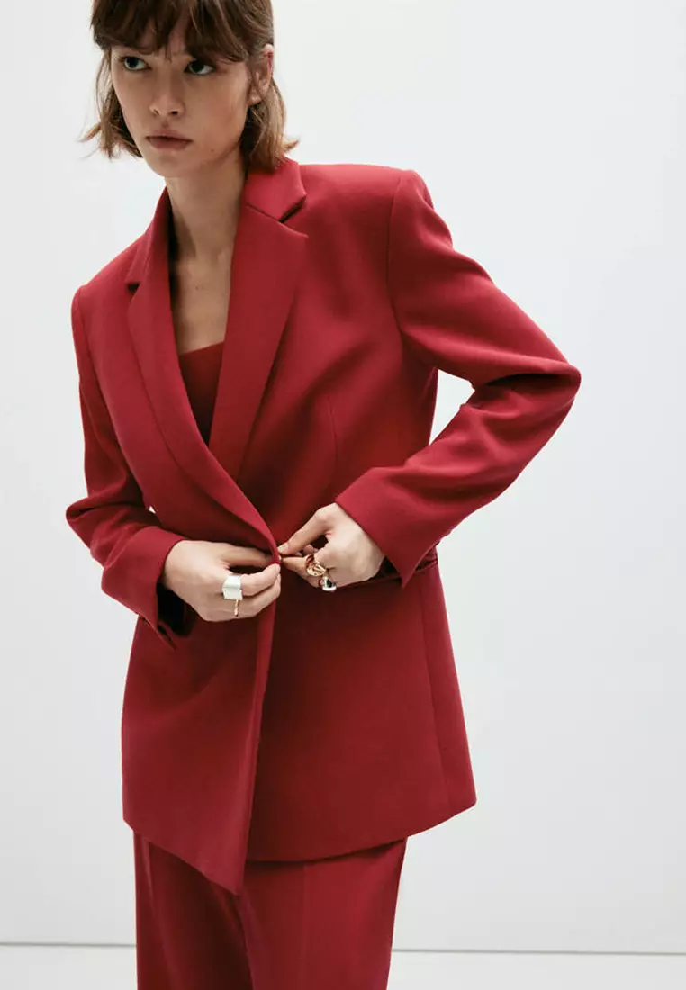Belted Suit Blazer