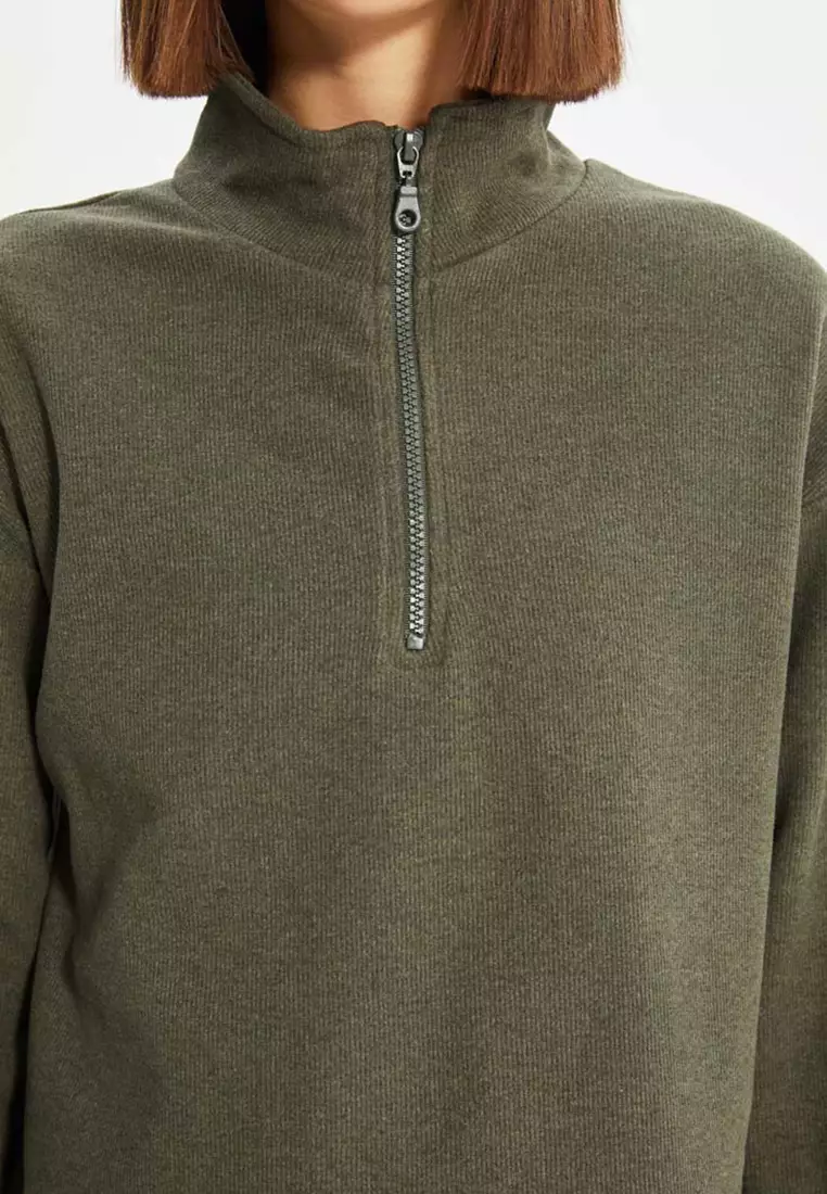 Zipper Sweater