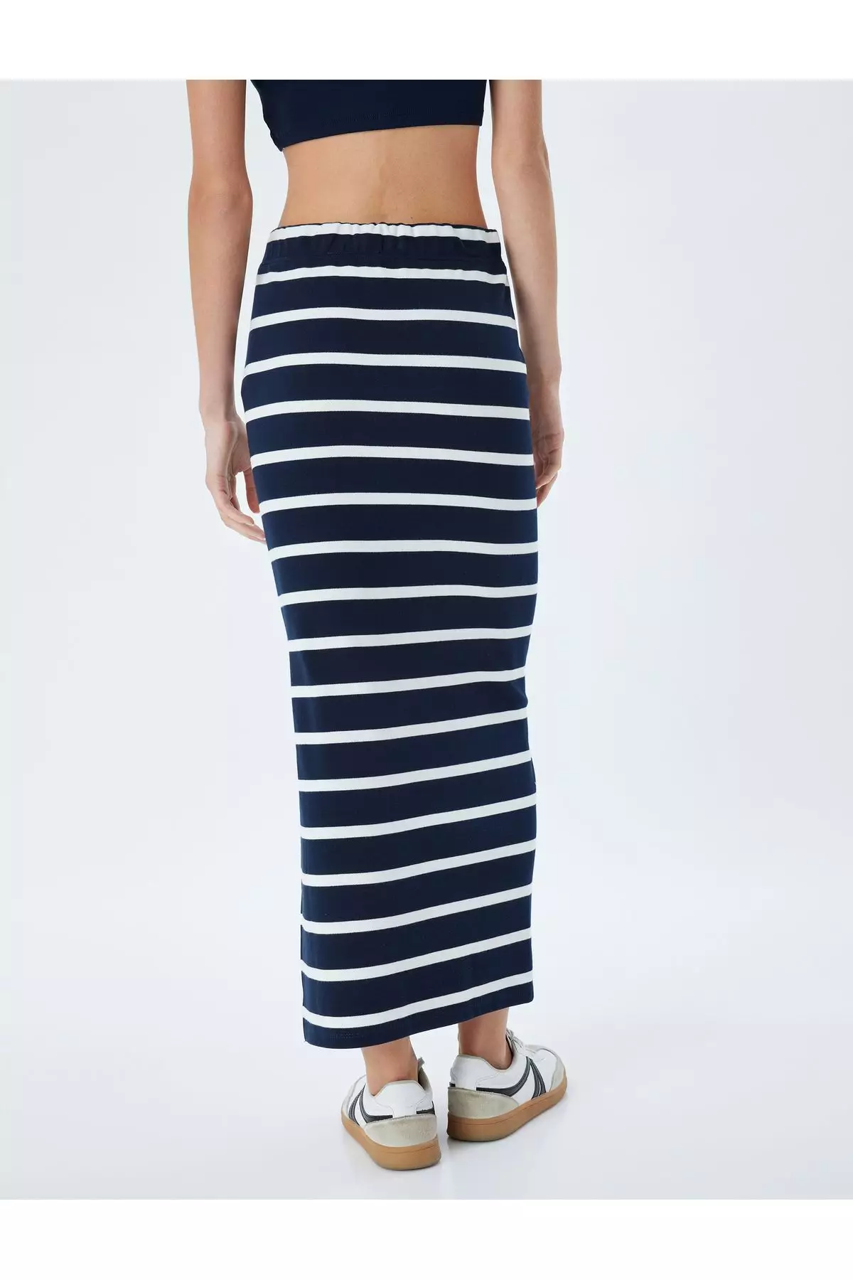 Buy KOTON Standard Waist Long Pencil Skirt With Side Slit