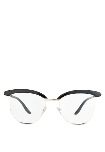 Bryson 半框眼鏡, 飾品配件,zalora 包包 ptt 眼鏡