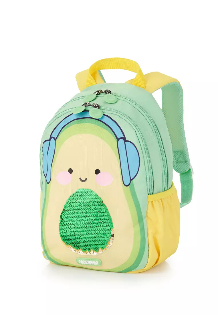 American tourister back to school backpack woodle 01 grey hippo cheap