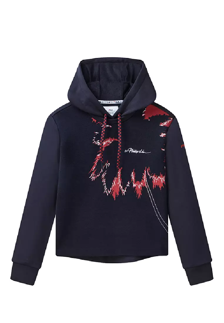Fila panel hoodie discount