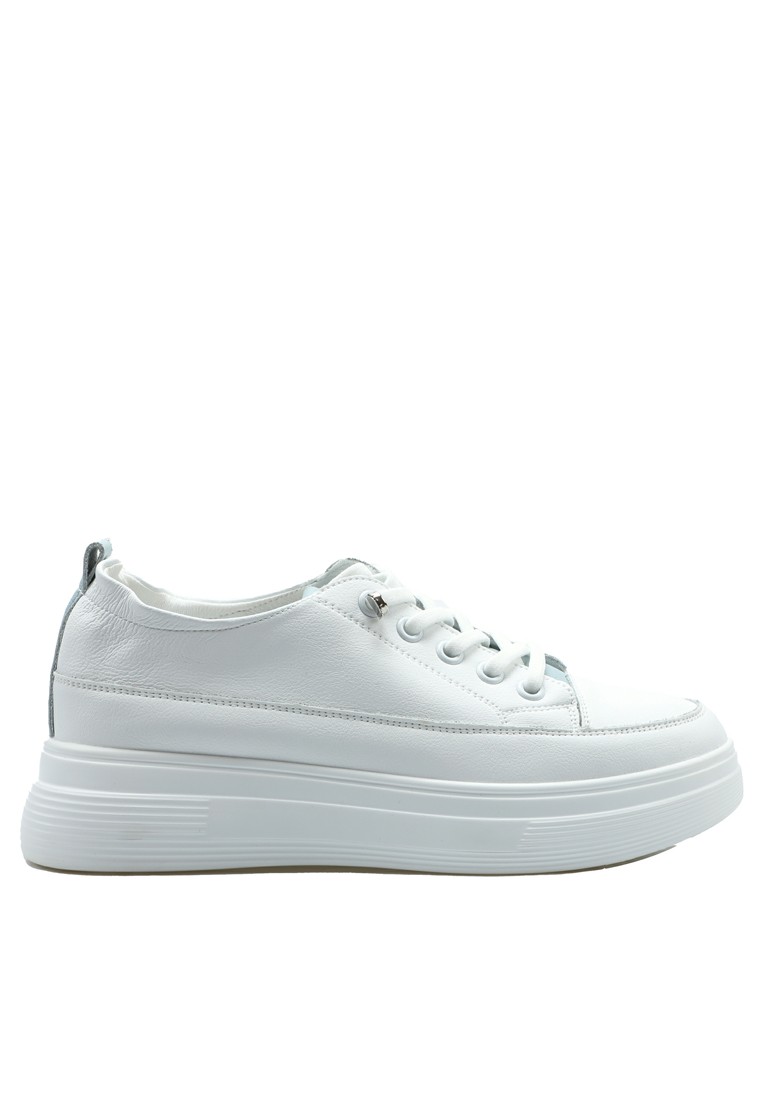 Platform Lace Up Leather Sneakers TH21011